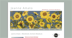 Desktop Screenshot of jeanneamato.com
