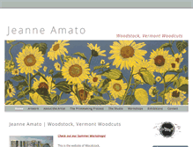 Tablet Screenshot of jeanneamato.com